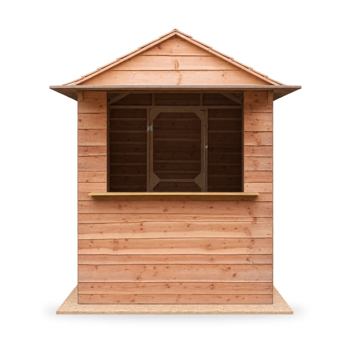 Houten marktkraam klein