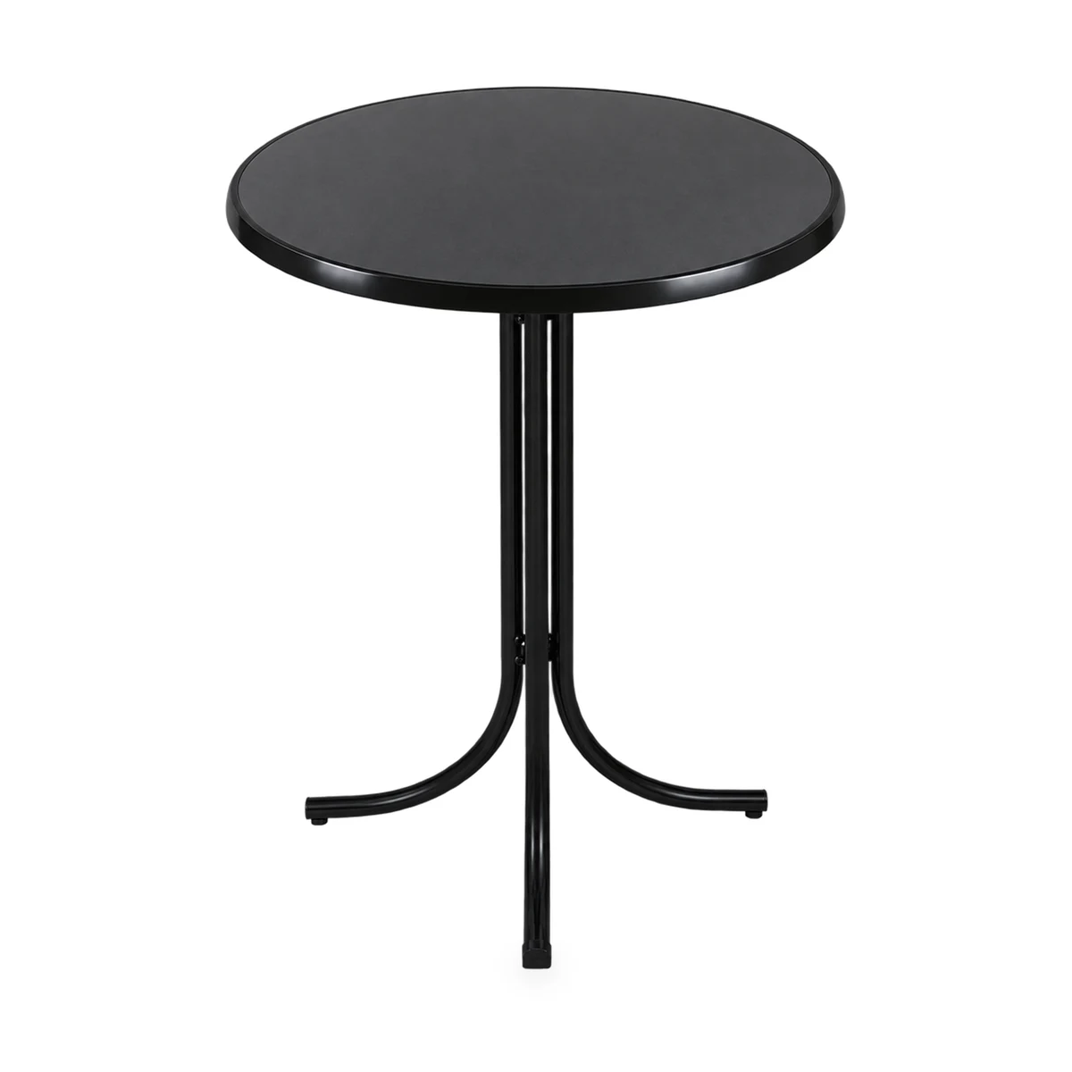 Statafel rond Ø 85 cm, zwart