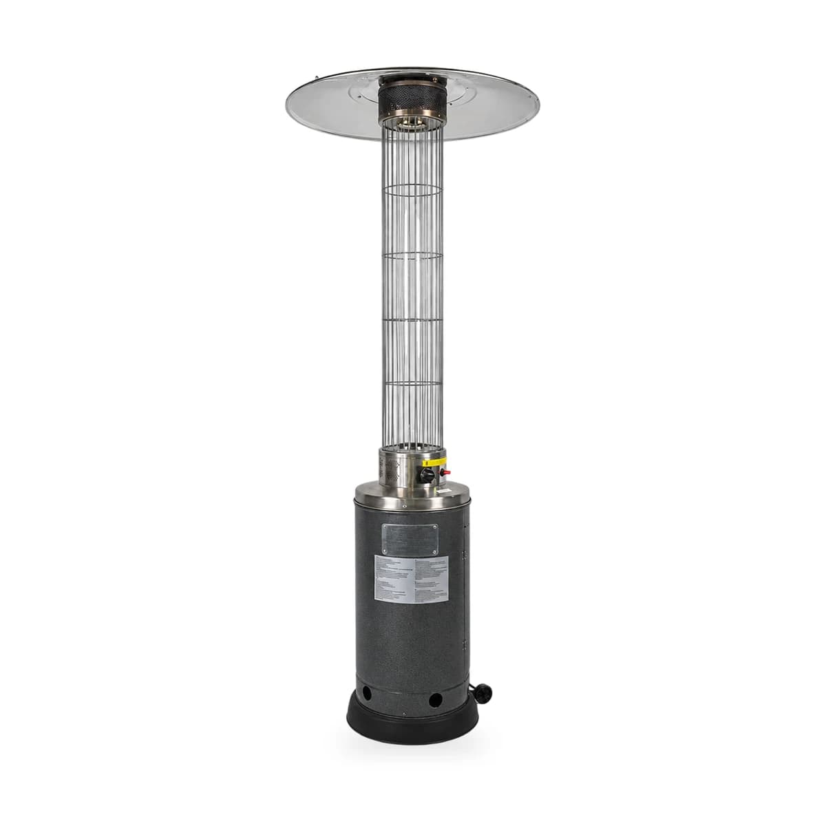 Terrasverwarmer groot met reflectorkap